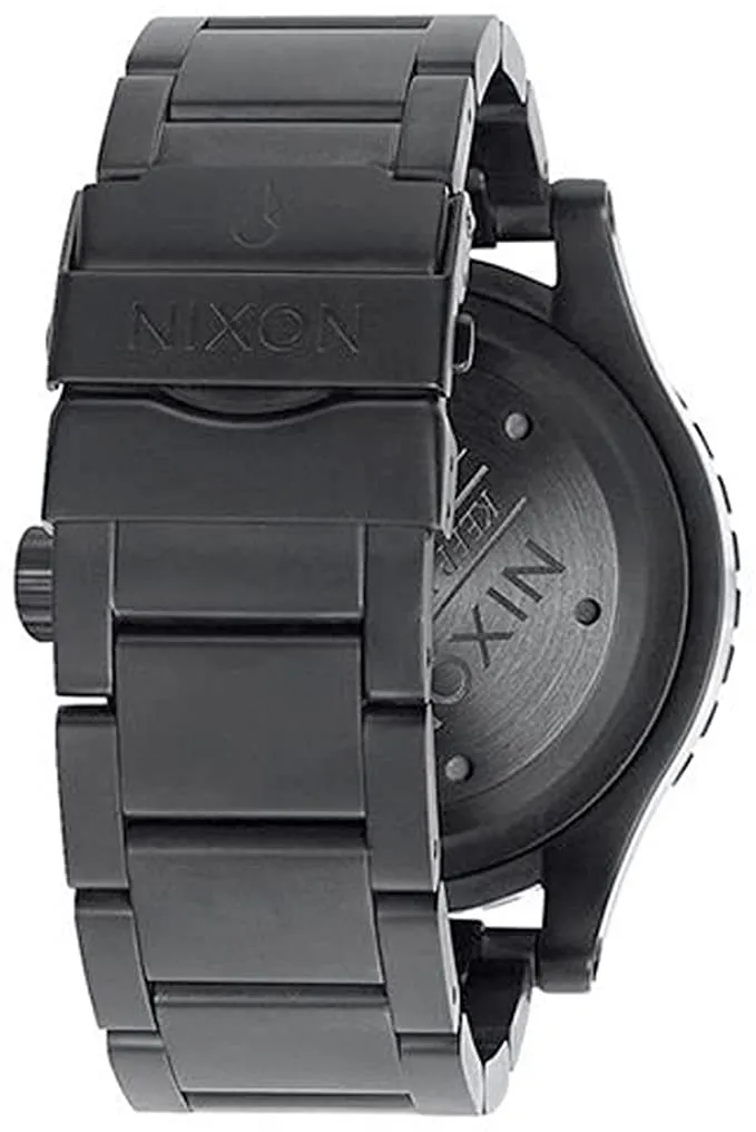 Nixon 48-20 Chrono Black White Men's Watch Men's Watch A486-2052