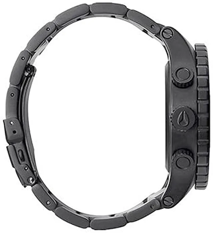Nixon 48-20 Chrono Black White Men's Watch Men's Watch A486-2052