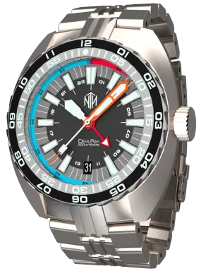 NTH DevilRay II Black Date GMT