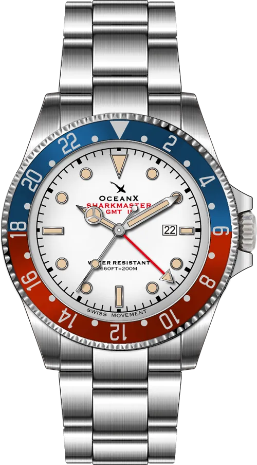 OceanX Sharkmaster GMT II SMS-GMT-212