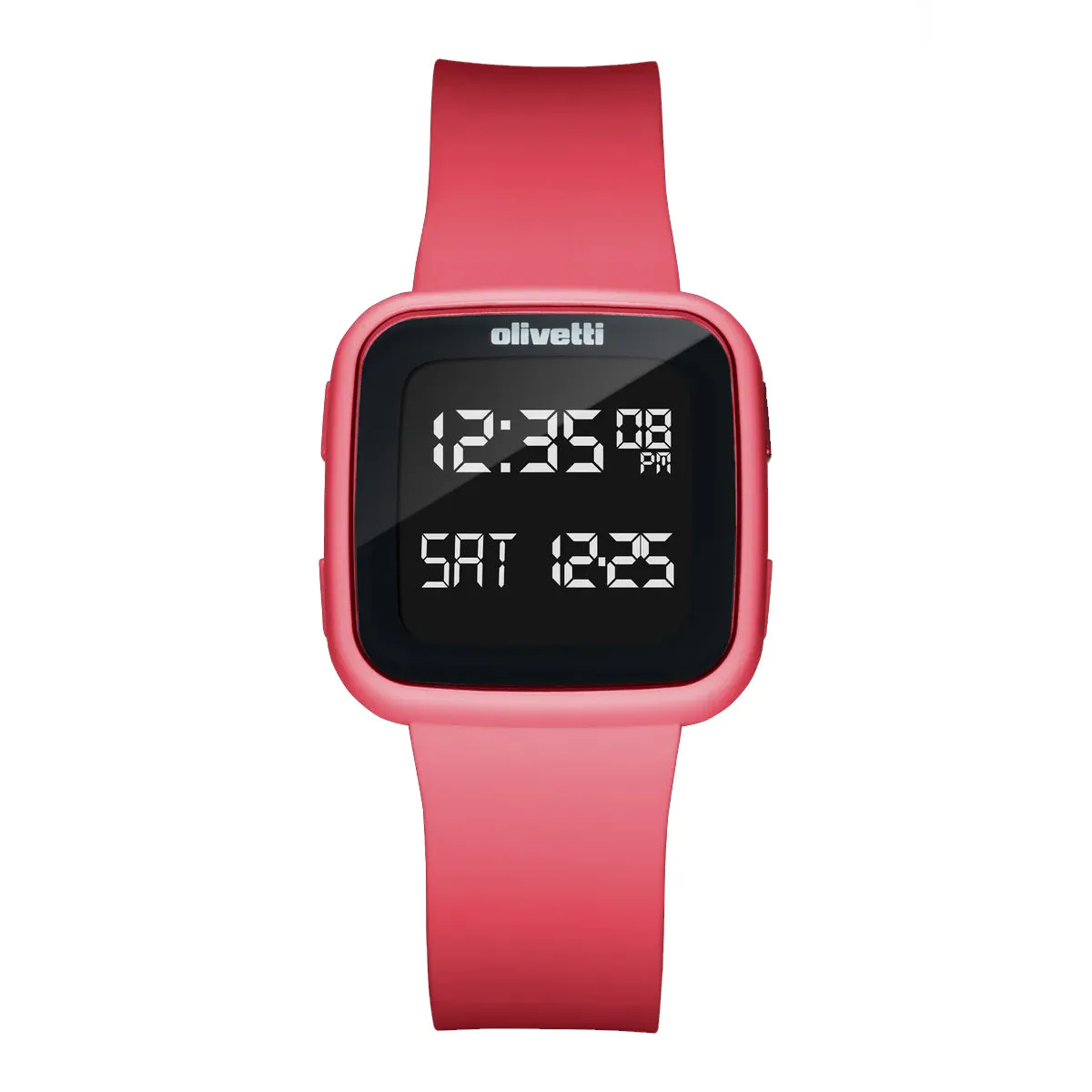 Olivetti - Orologio Smartwatch V_Rosso - OL-OLRJ04 - RED