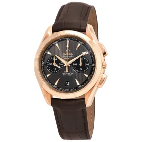 Omega Seamaster Aqua Terra 18kt Rose Gold Automatic Chronograph GMT Men's Watch 231.53.43.52.06.001