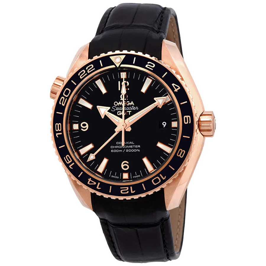 Omega Seamaster Planet Ocean 18kt Rose Gold GMT Automatic Men's Watch 232.63.44.22.01.001