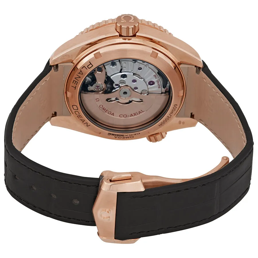 Omega Seamaster Planet Ocean 18kt Rose Gold GMT Automatic Men's Watch 232.63.44.22.01.001