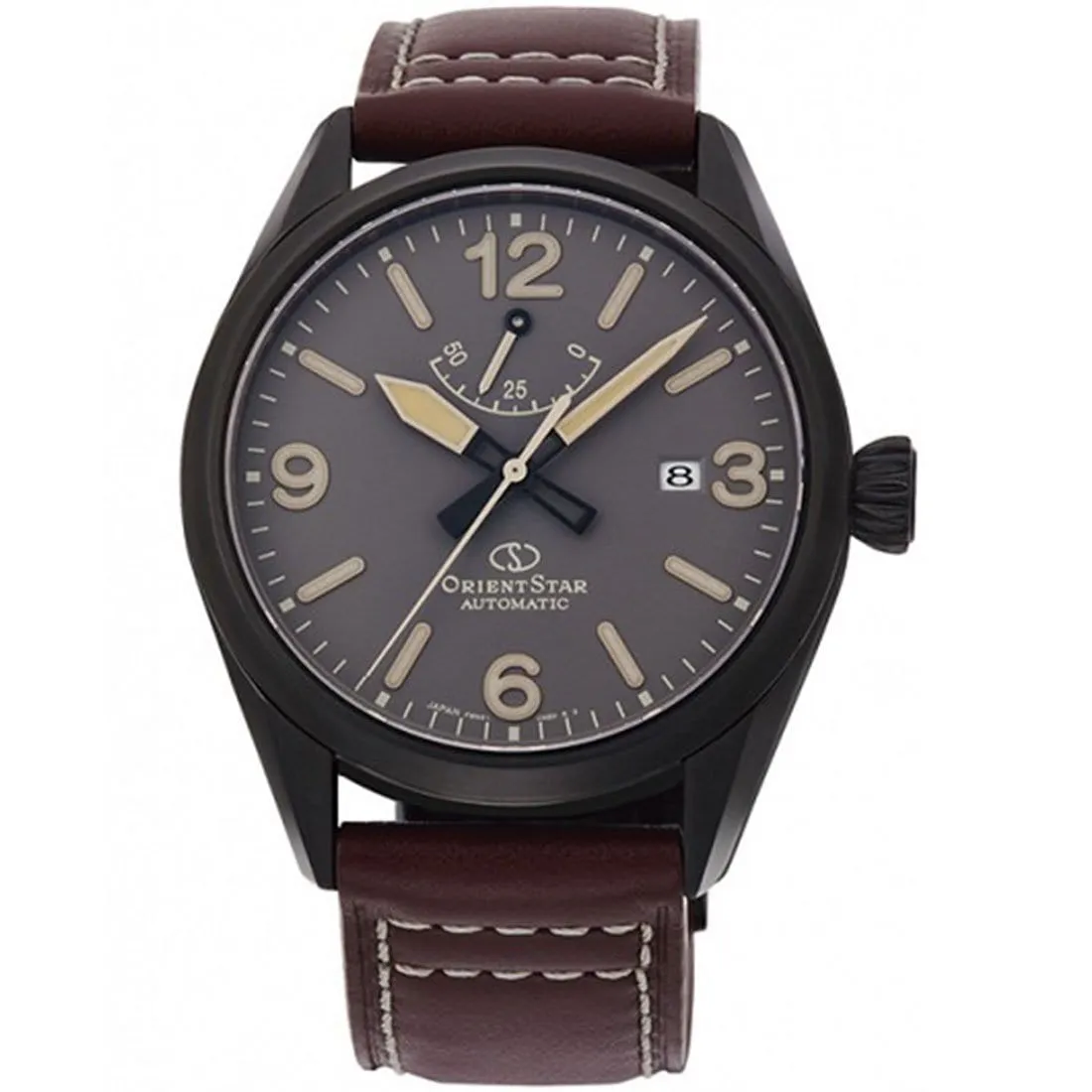 Orient Star RE-AU0202N RE-AU0202N00B Mens Automatic Leather Watch