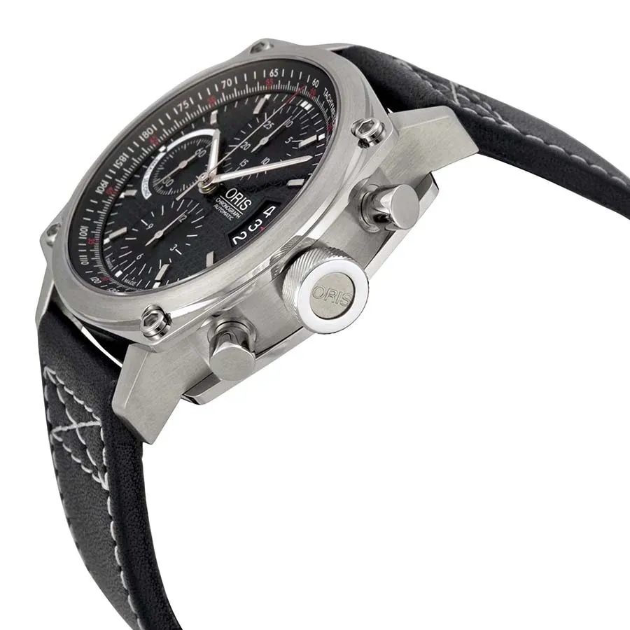 Oris BC4 Chronograph Automatic Black Dial Men's Watch 674-7616-4154LS 01 674 7616 4154-07 5 22 58FC