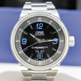 ORIS Williams F1 Team Automatic Day/Date Wristwatch Caliber 635 25 Jewels Watch