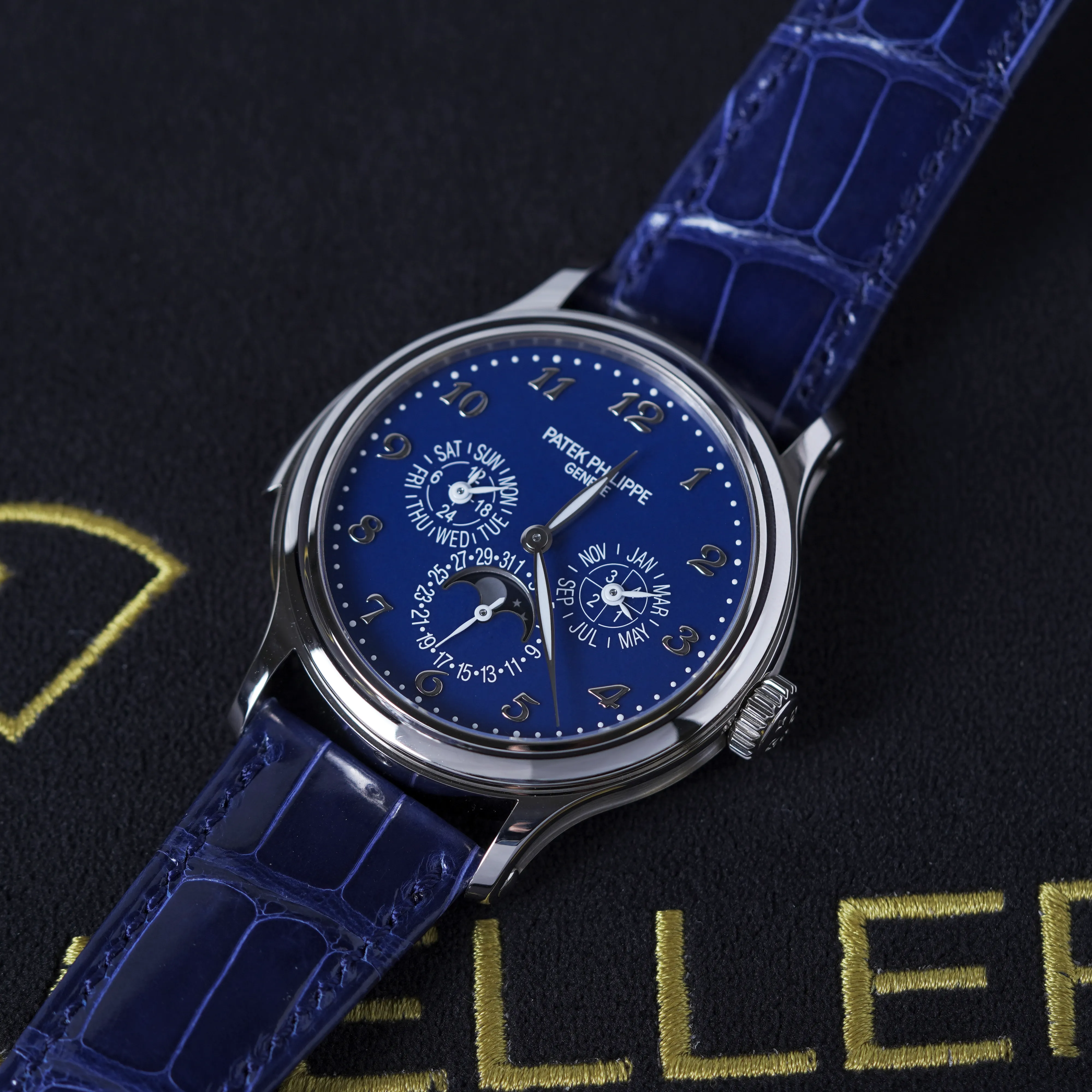 Patek Philippe 5374G Grand Complications Minute Repeater Perpetual Calendar 'Blue Dial'
