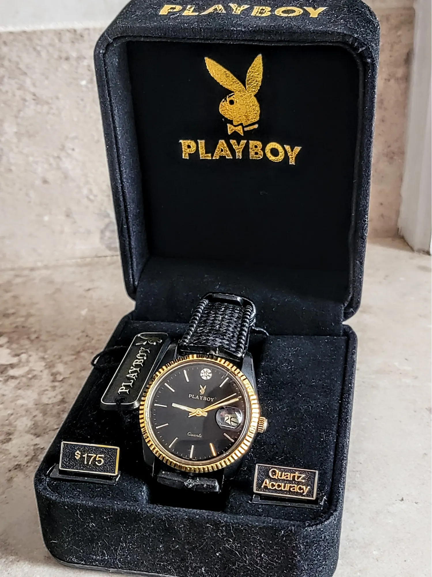 PLAYBOY Quartz Watch Date indicator - In BOX!