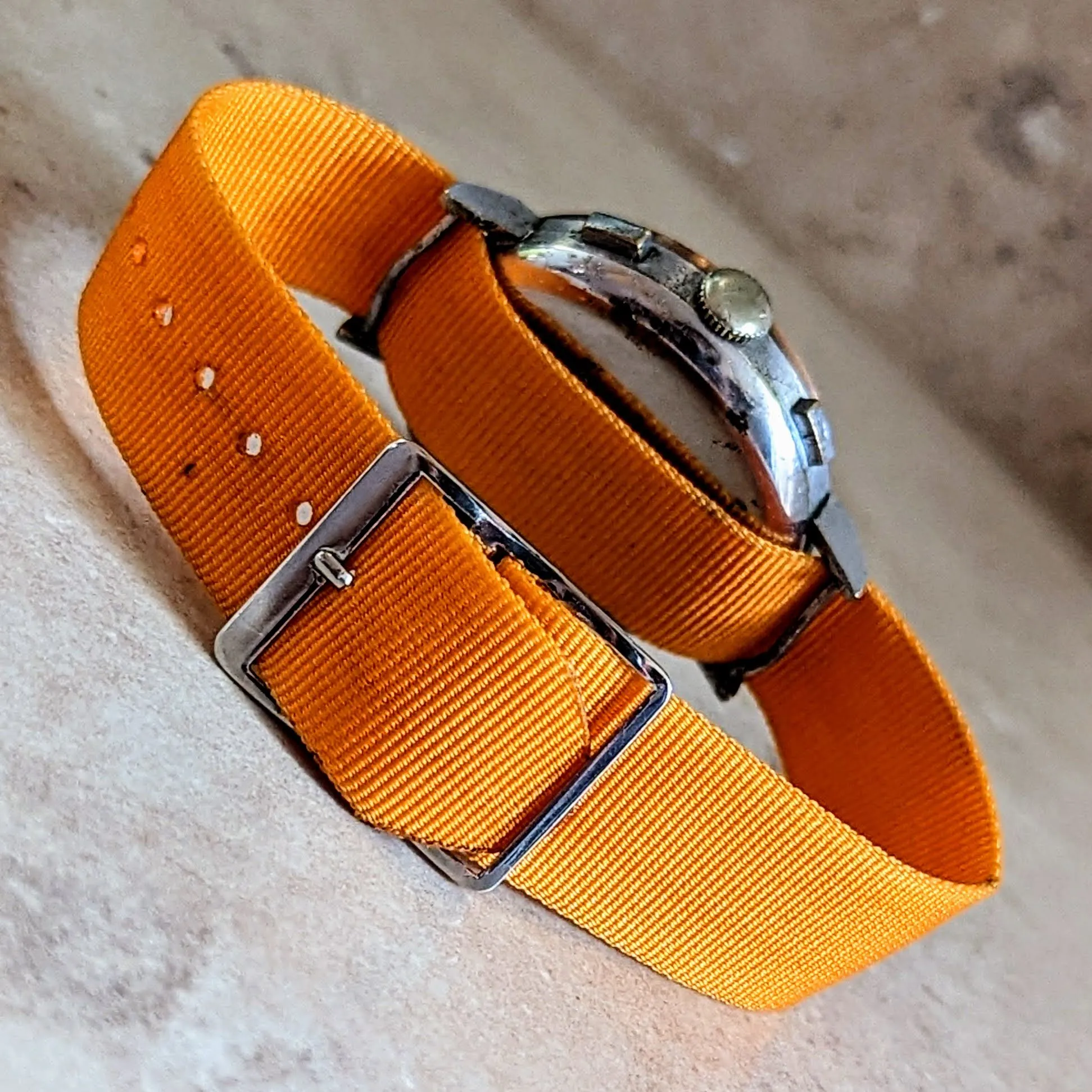 POSTALA Military Doctor's Watch Landeron 39 Chronograph Wristwatch