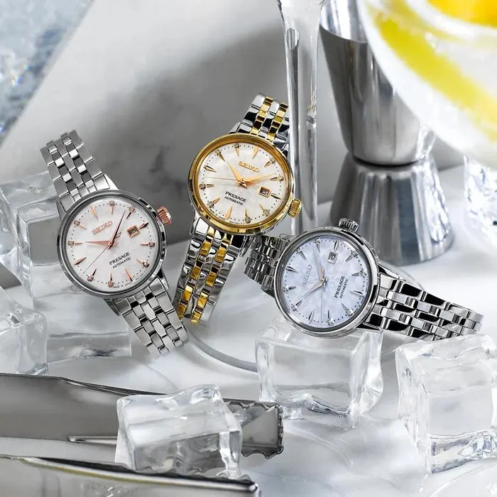 Presage  &lsquo;Clover Club&rsquo; Diamond Twist Watch - SRE009J1 - 30.28mm