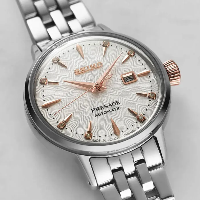 Presage  &lsquo;Clover Club&rsquo; Diamond Twist Watch - SRE009J1 - 30.28mm