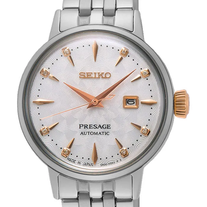 Presage  &lsquo;Clover Club&rsquo; Diamond Twist Watch - SRE009J1 - 30.28mm