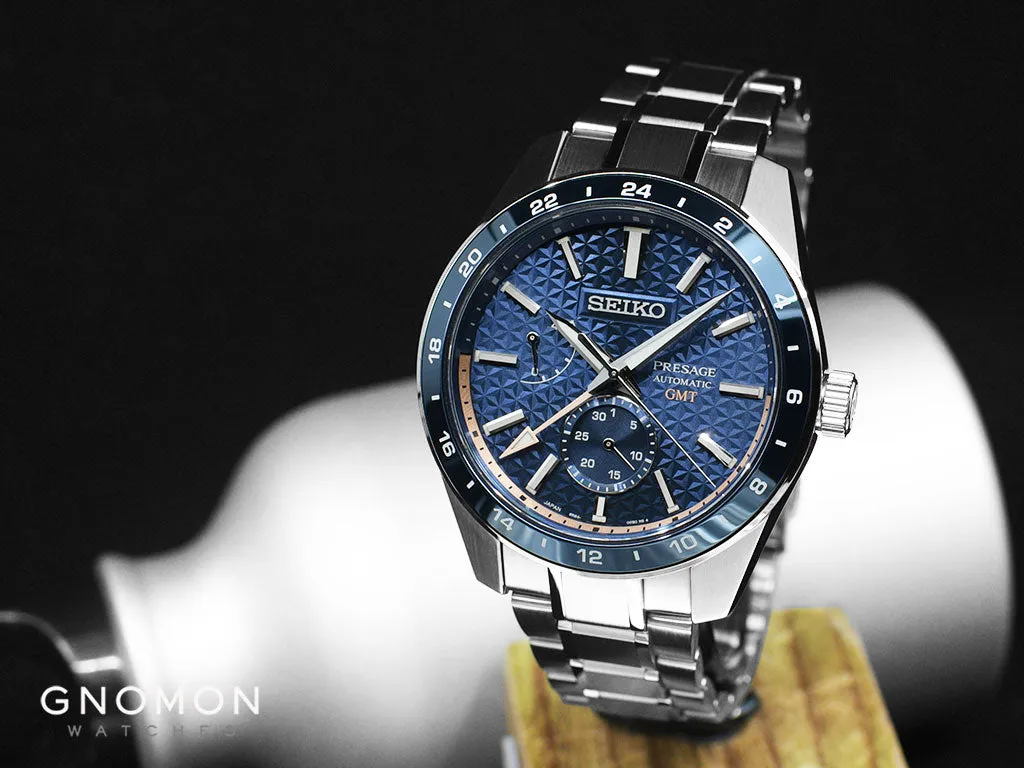 Presage Sharp Edged GMT “Aitetsu” Ref. SARF001