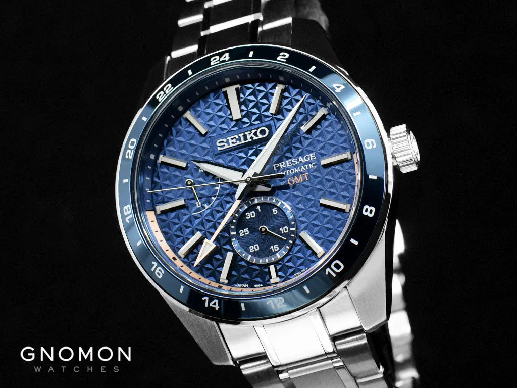 Presage Sharp Edged GMT “Aitetsu” Ref. SARF001