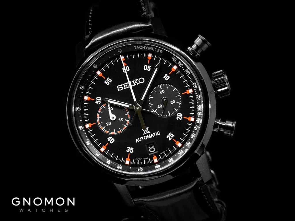 Prospex Speedtimer Chronograph Mechanical Full-Black - Ltd Ed 600pcs Ref. SBEC019