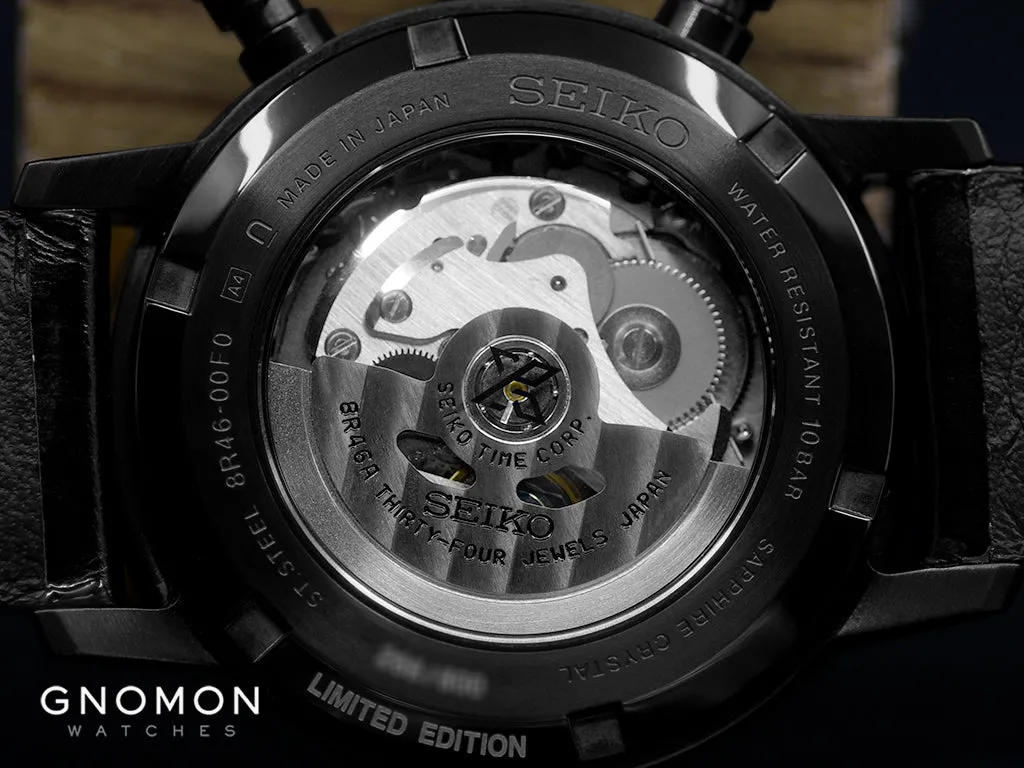 Prospex Speedtimer Chronograph Mechanical Full-Black - Ltd Ed 600pcs Ref. SBEC019
