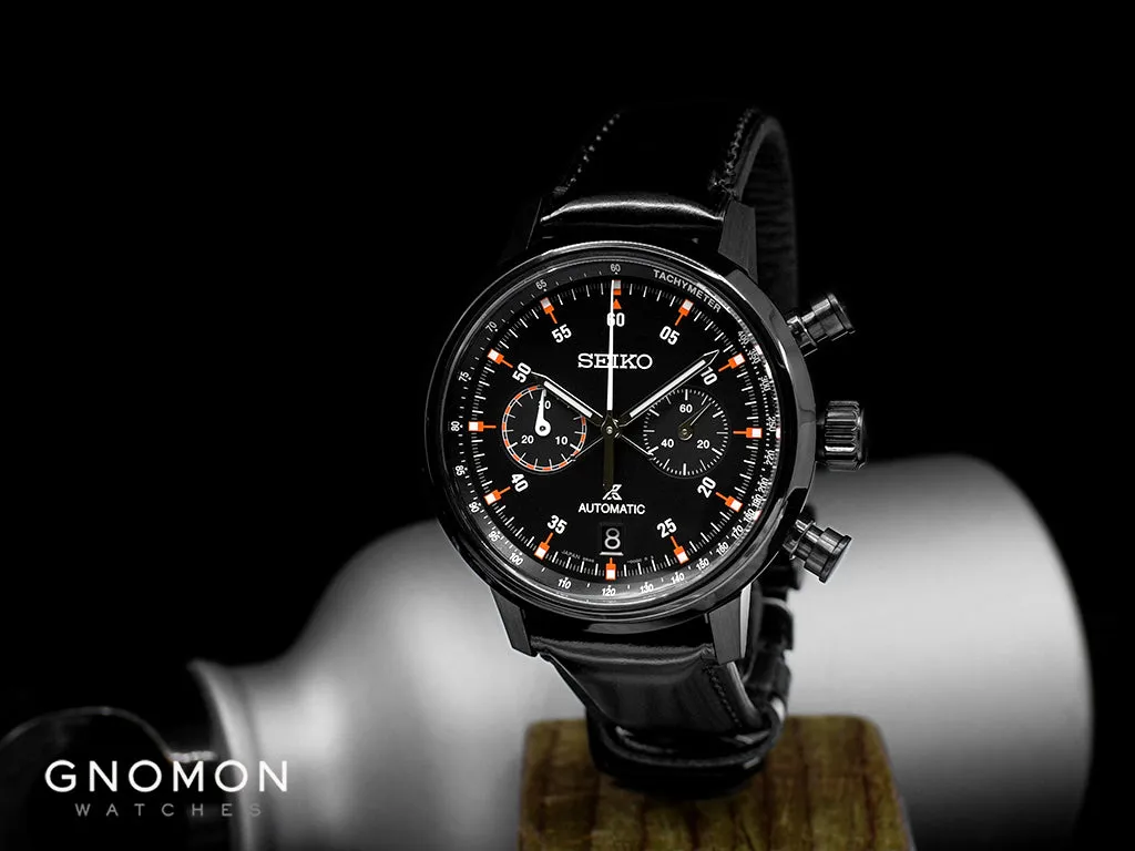 Prospex Speedtimer Chronograph Mechanical Full-Black - Ltd Ed 600pcs Ref. SBEC019