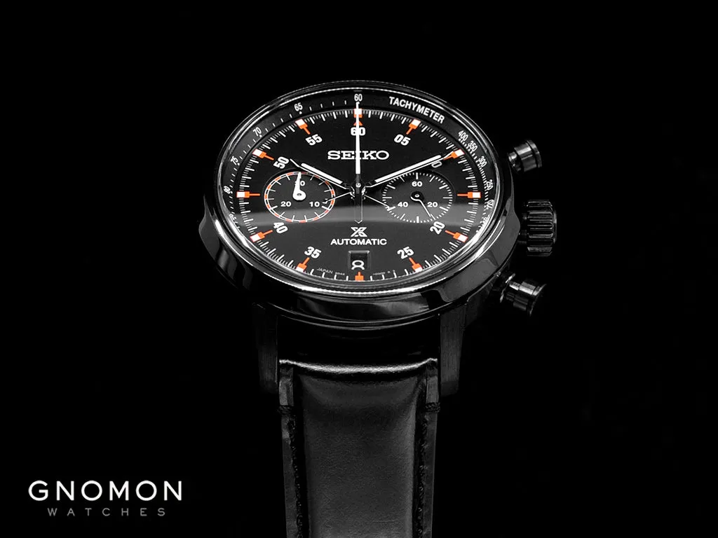 Prospex Speedtimer Chronograph Mechanical Full-Black - Ltd Ed 600pcs Ref. SBEC019