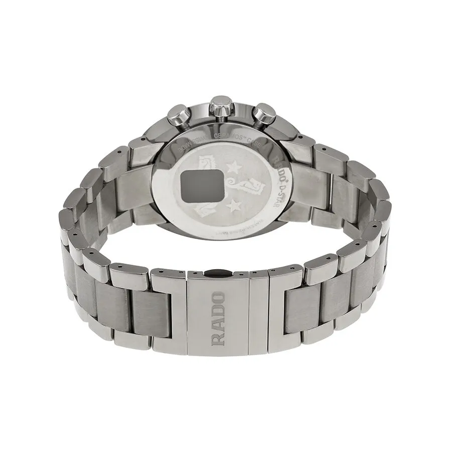 Rado D Star Chronograph Off White Dial Stainless Steel Men's Watch R15937113