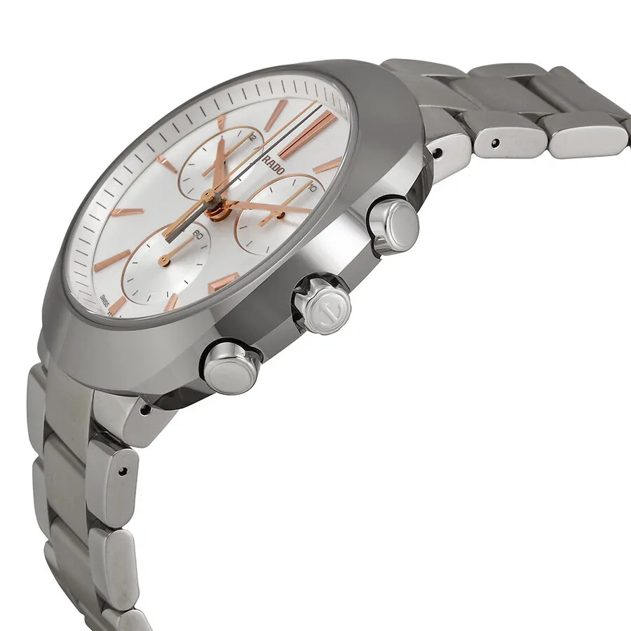 Rado D Star Chronograph Off White Dial Stainless Steel Men's Watch R15937113