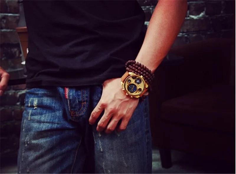 Relogio Masculinos Military Watches Men Sports New Luxury Brand Watch Clock Leather Casual Watches Men Watch Montre