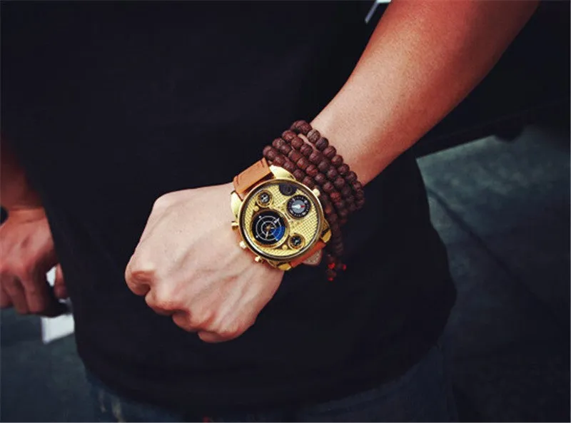 Relogio Masculinos Military Watches Men Sports New Luxury Brand Watch Clock Leather Casual Watches Men Watch Montre