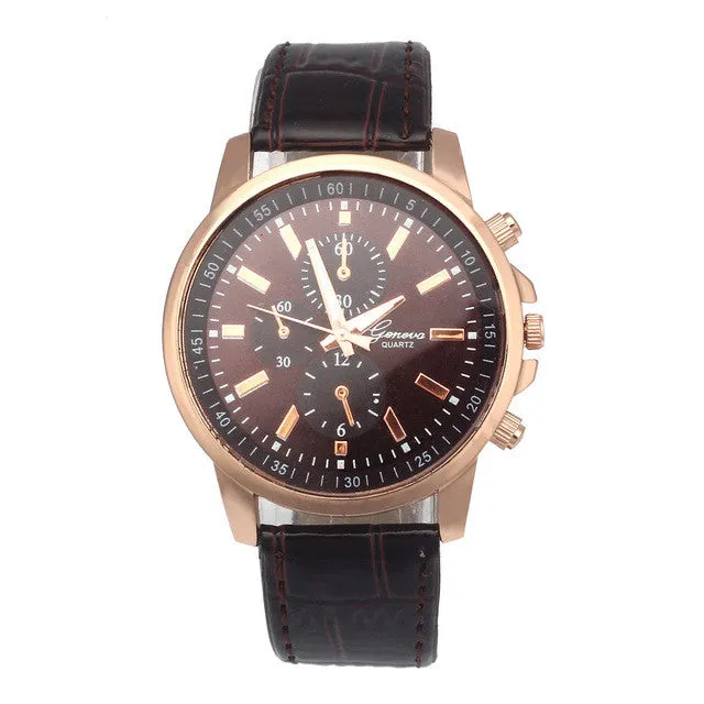 Relojes Mujer 2018 Casual Geneva Quartz Watches Women Lady Watch Leather Analog Dial Quartz Sport Wrist Watch Relogio Masculino