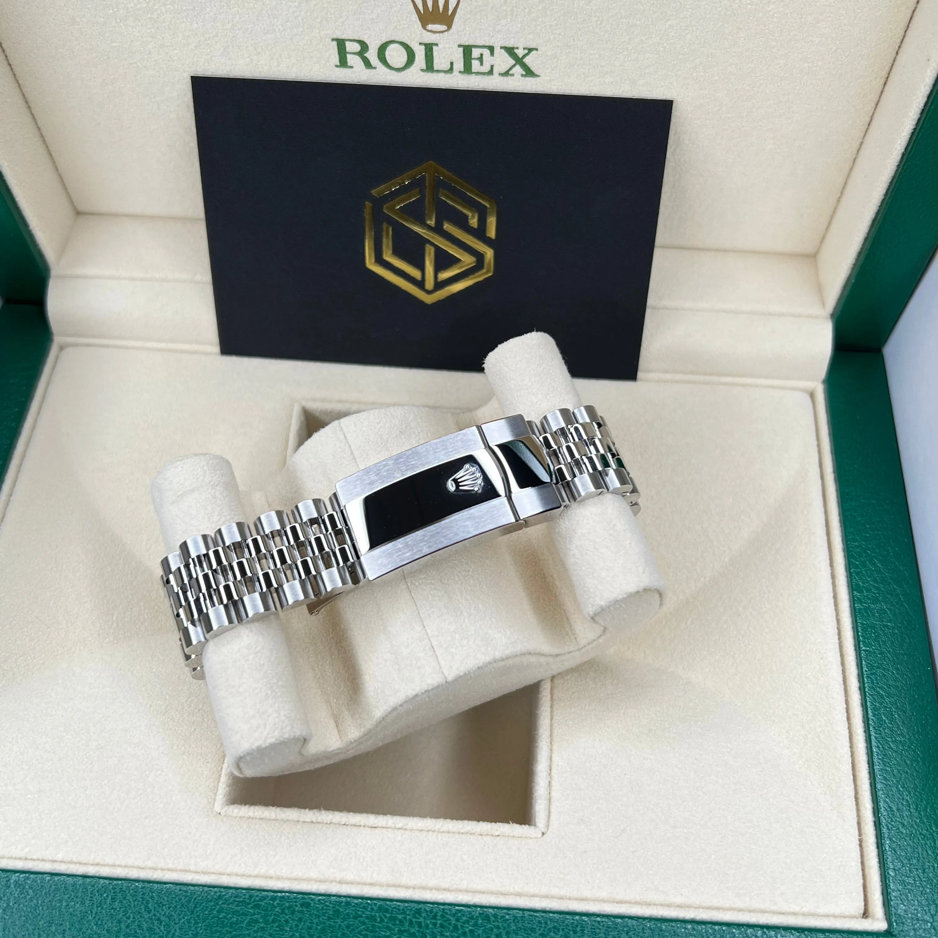 Rolex 126334 Datejust 41 Black Diamond Dial 2023 Full Set Watch