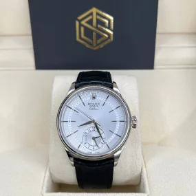 Rolex 50529 Cellini Dual Time 18K White Gold 2022 Full Set Watch