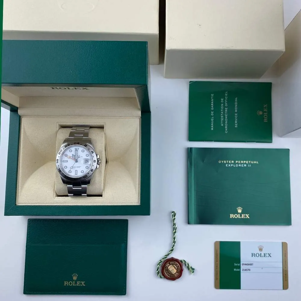 Rolex Explorer II 216570 (2015)