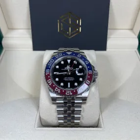 Rolex GMT-Master II 126710BLRO 'Pepsi' 2020 Excellent Condition Full Set Watch