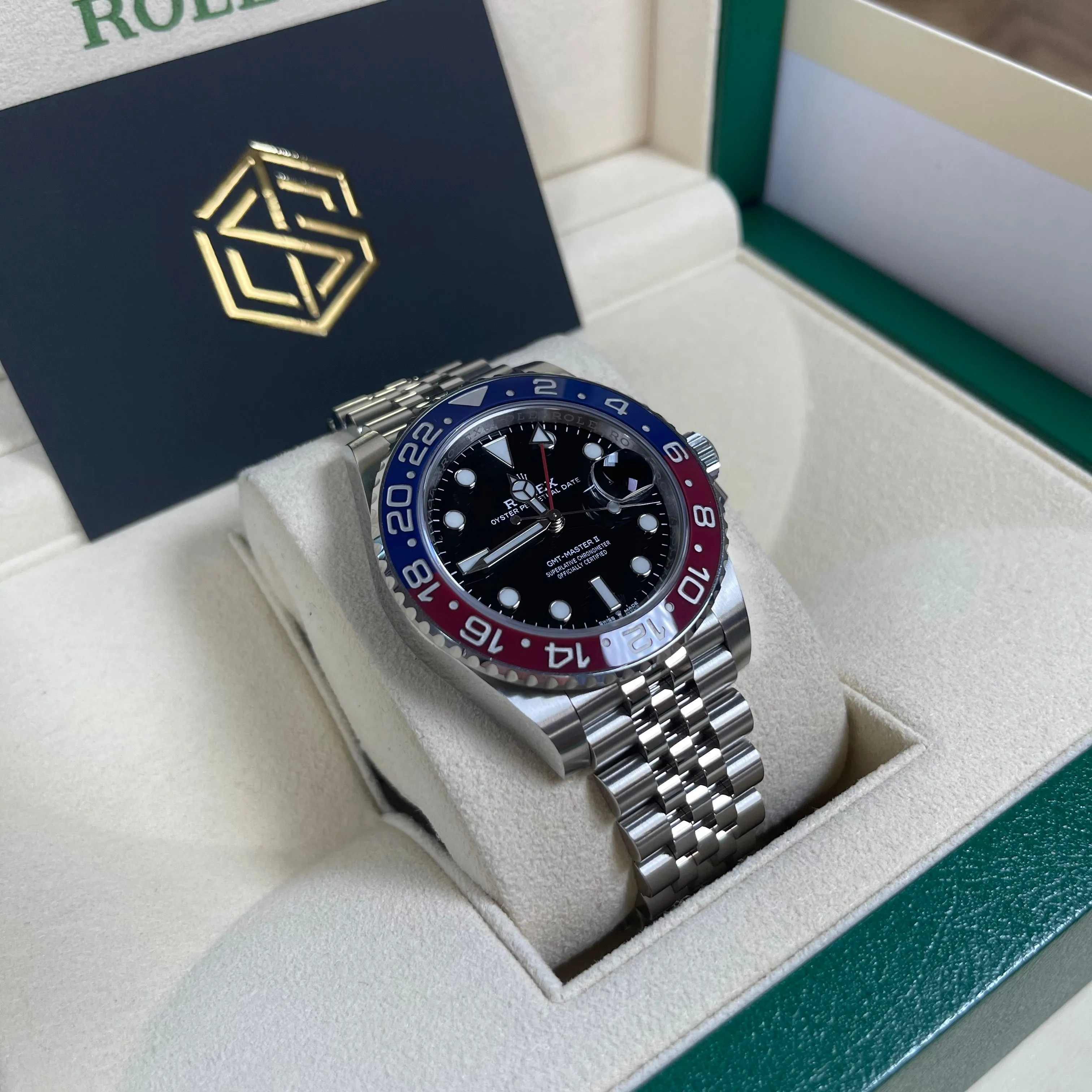 Rolex GMT-Master II 126710BLRO 'Pepsi' 2020 Excellent Condition Full Set Watch