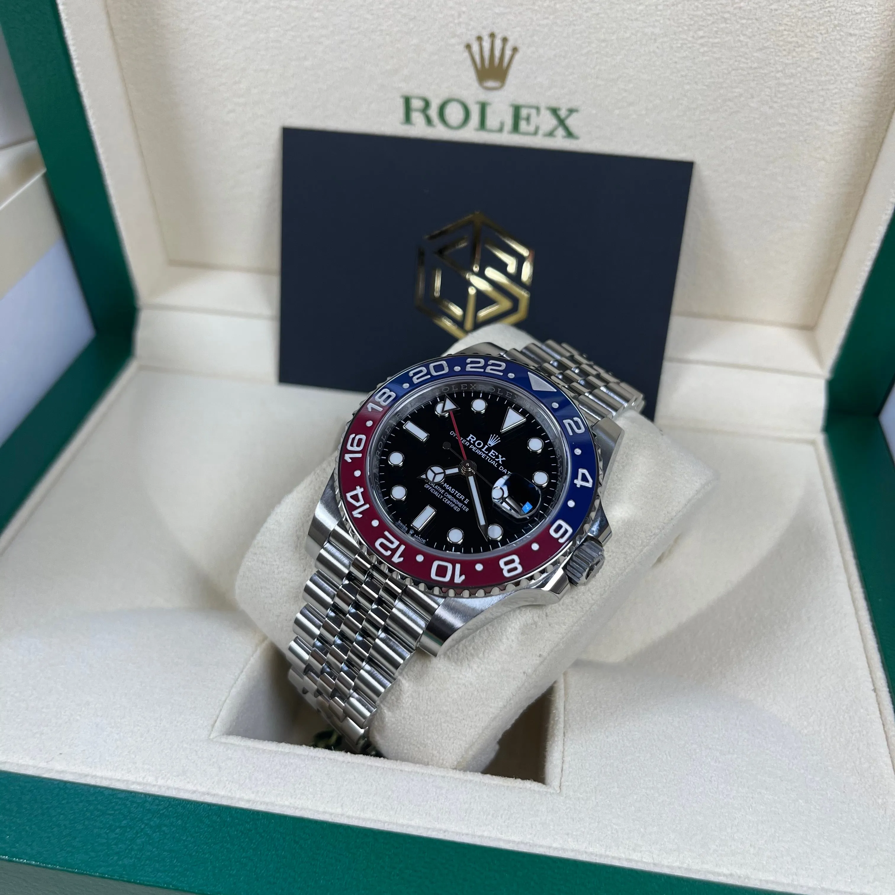Rolex GMT-Master II 126710BLRO 'Pepsi' Mint Condition 2019 Full Set Watch