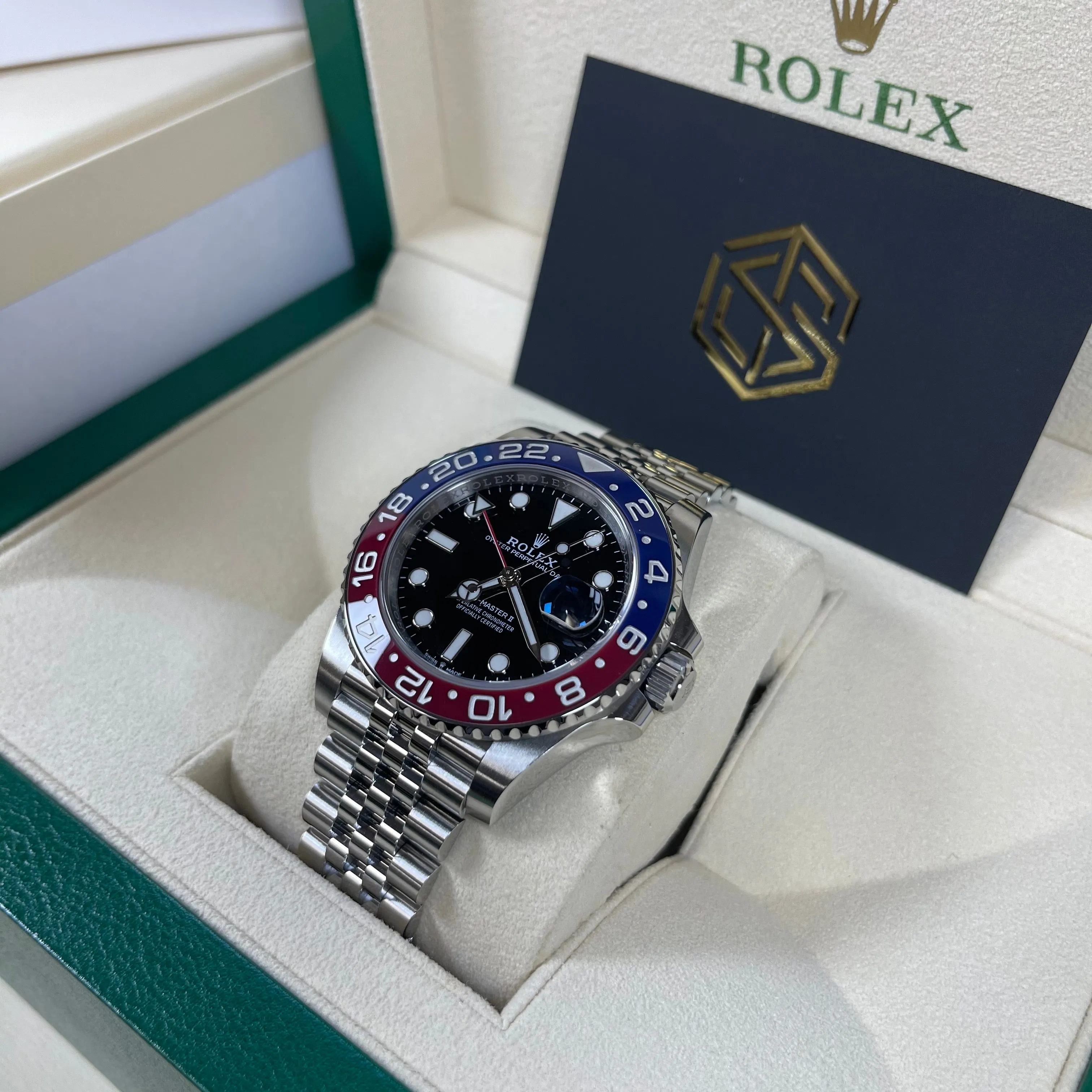 Rolex GMT-Master II 126710BLRO 'Pepsi' Mint Condition 2019 Full Set Watch