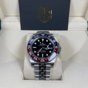 Rolex GMT-Master II 126710BLRO 'Pepsi' Near Mint Condition 2020 Full Set Watch