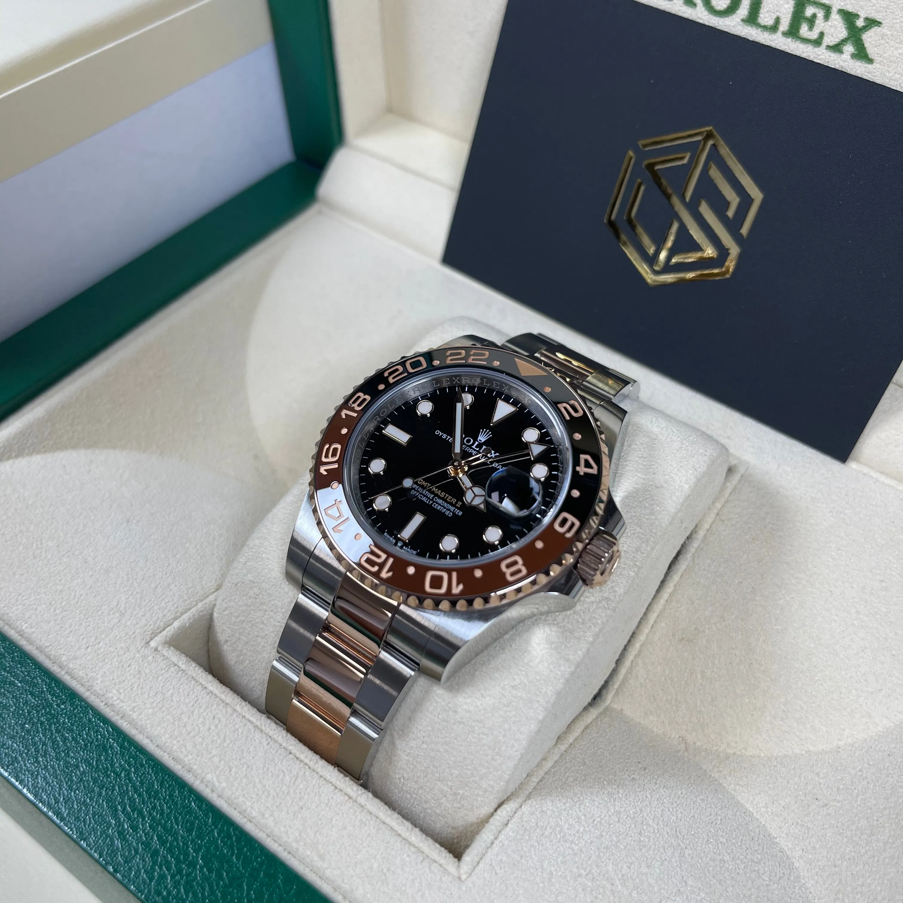 Rolex GMT-Master II 126711CHNR Root Beer 2019 Excellent Condition Watch