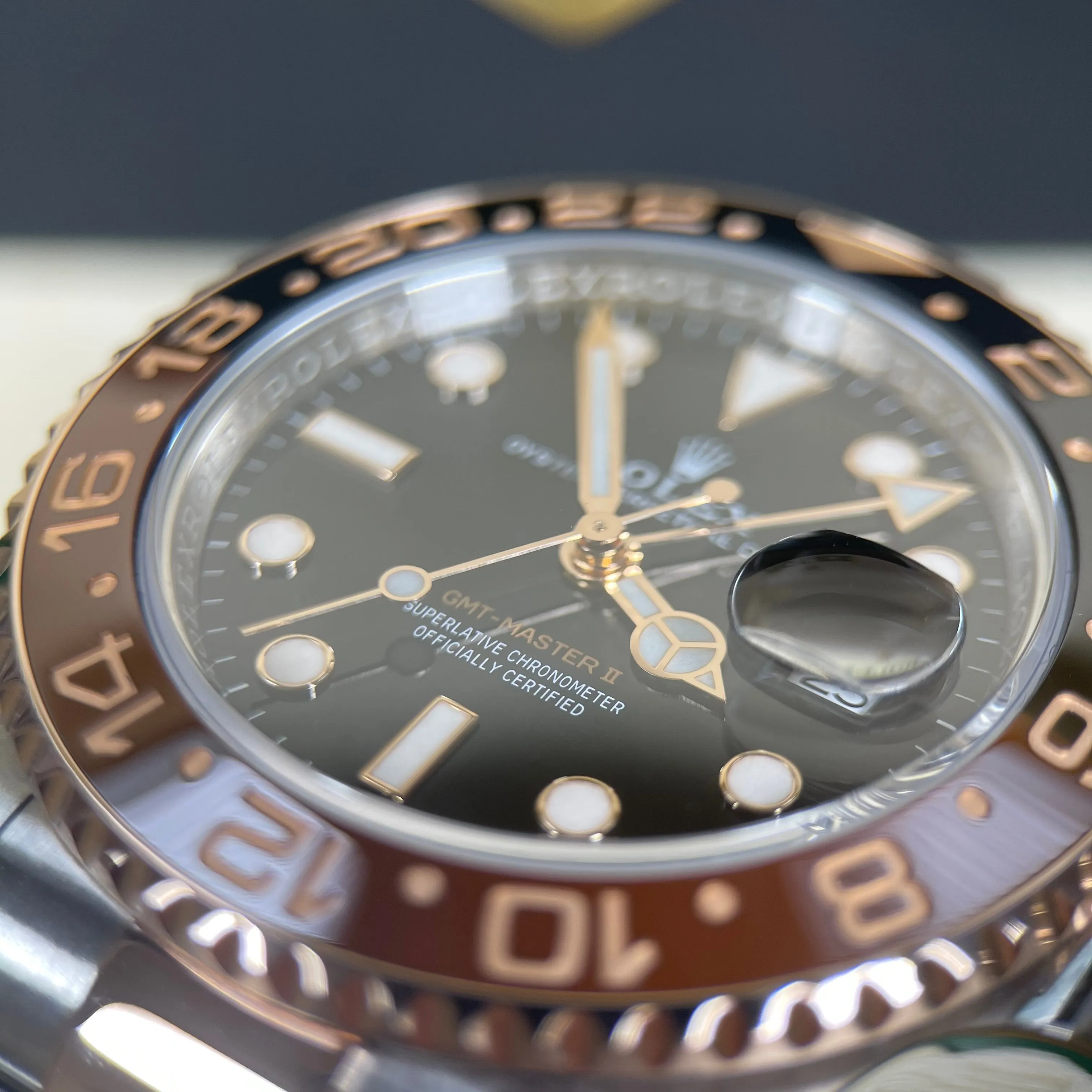 Rolex GMT-Master II 126711CHNR Root Beer 2019 Excellent Condition Watch