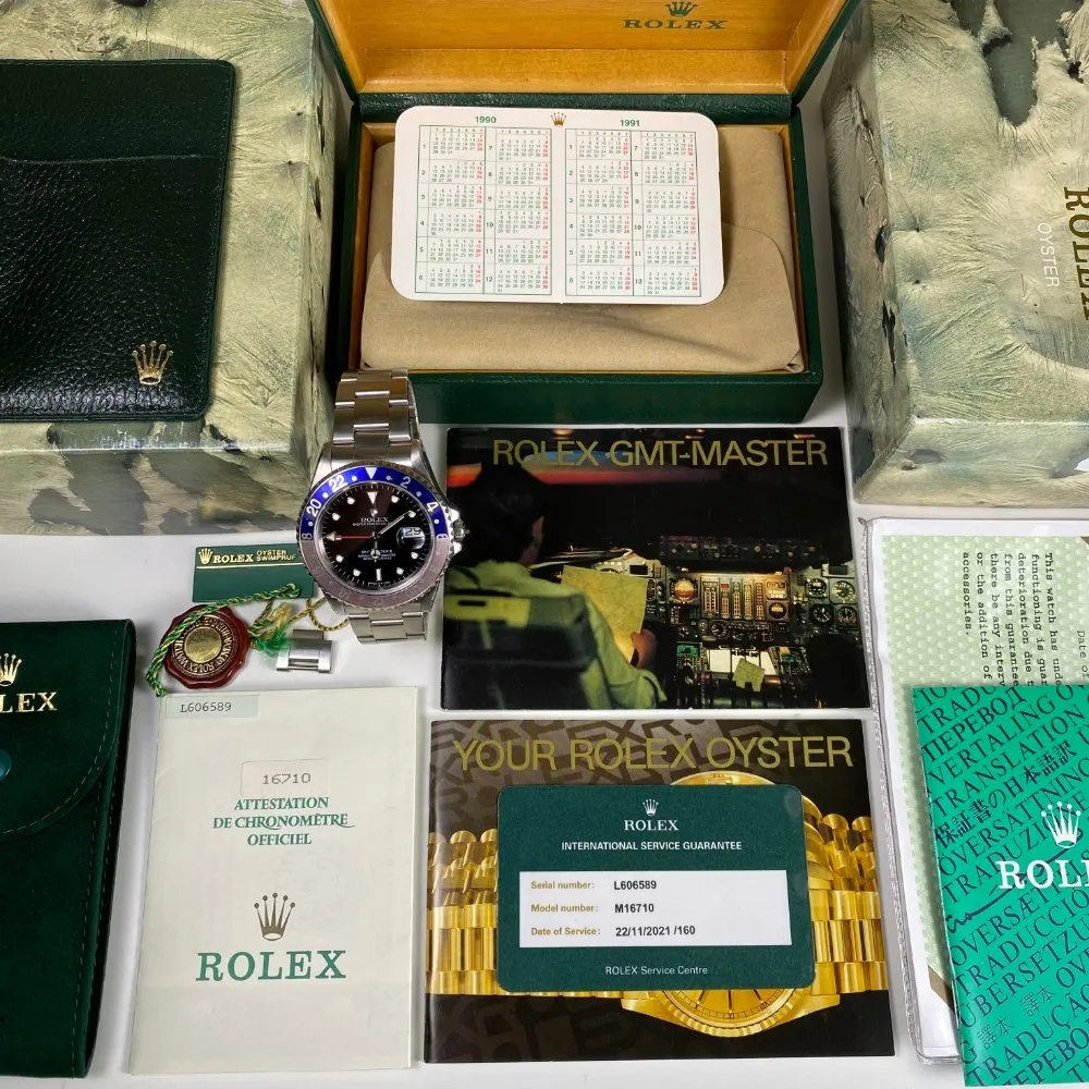 Rolex GMT Master II 16710 Pepsi (1990)