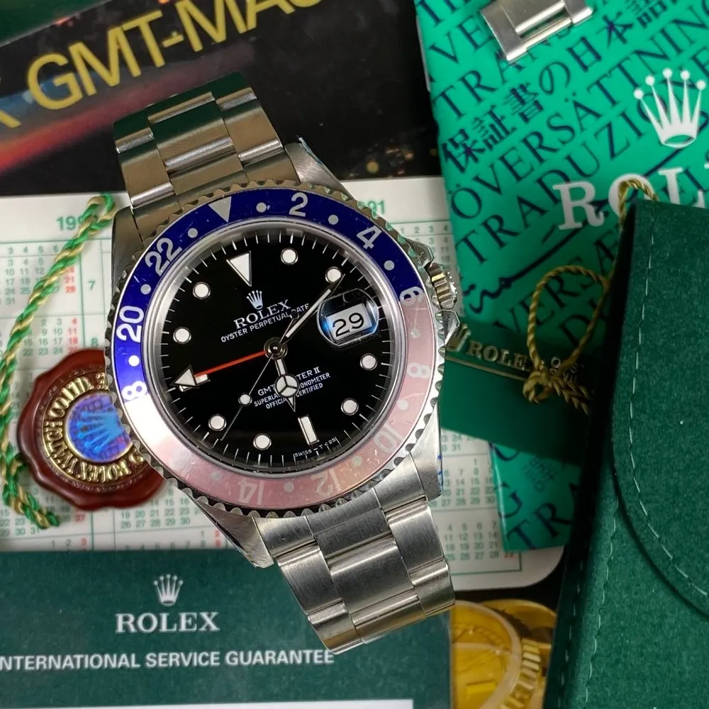 Rolex GMT Master II 16710 Pepsi (1990)