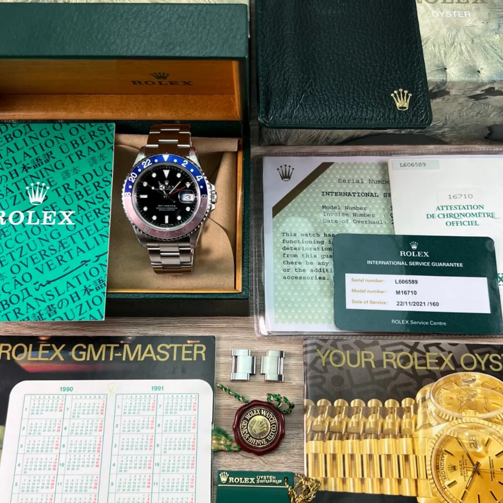 Rolex GMT Master II 16710BLRO (1990)