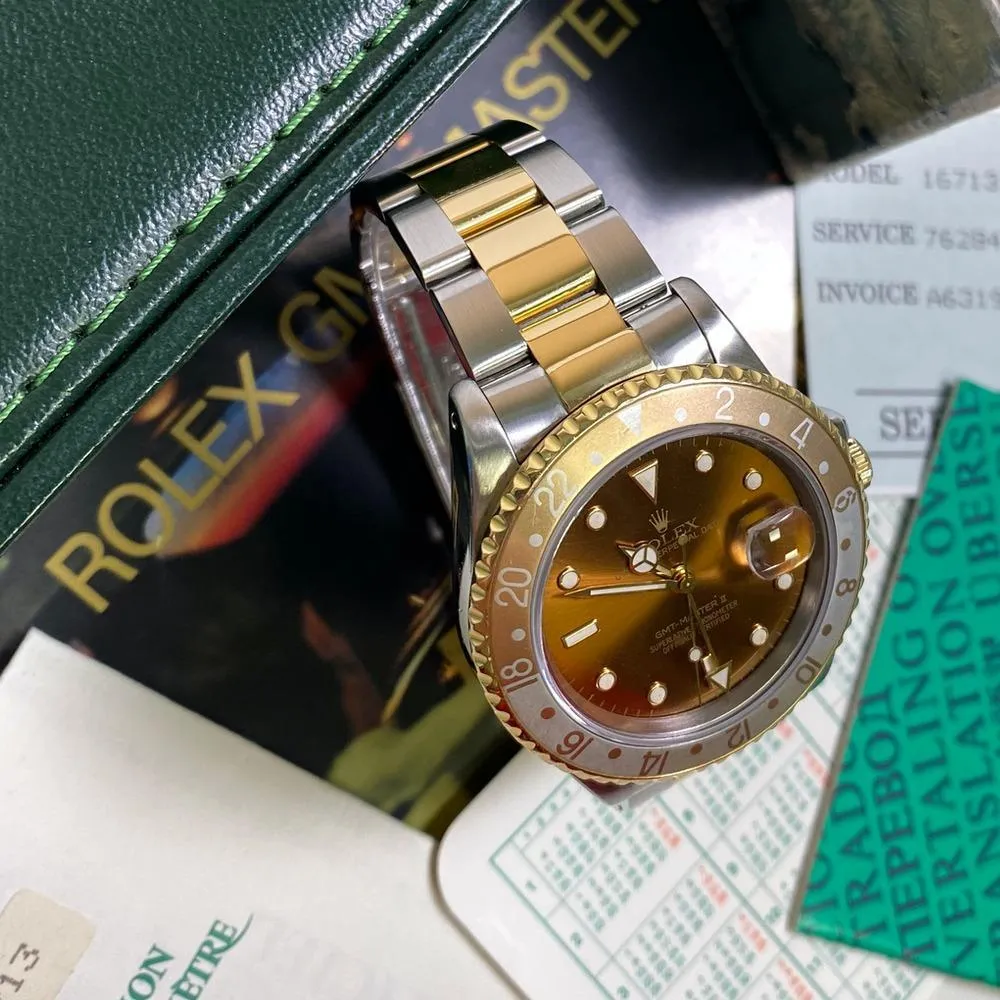Rolex GMT Master II 16713 Rootbeer (1994-N)