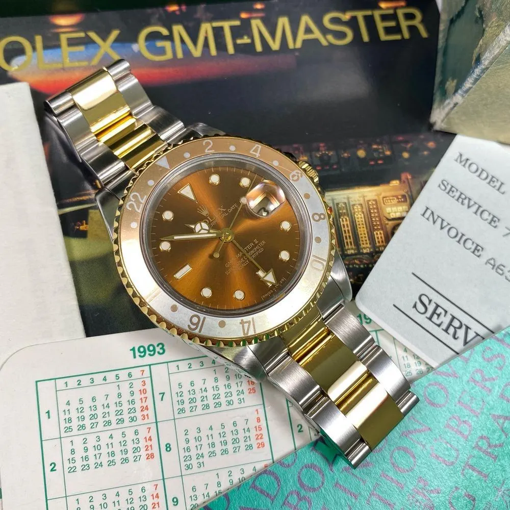 Rolex GMT Master II 16713 Rootbeer (1994-N)