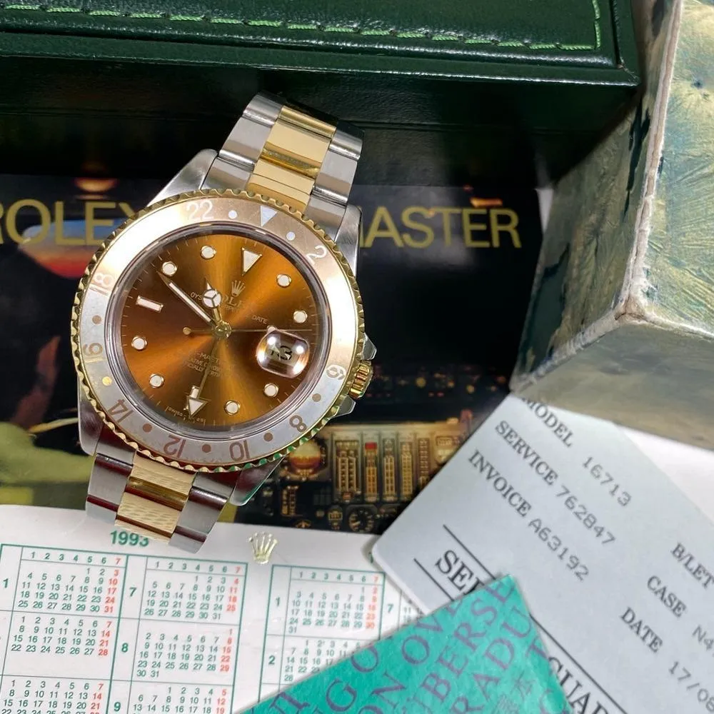Rolex GMT Master II 16713 Rootbeer (1994-N)