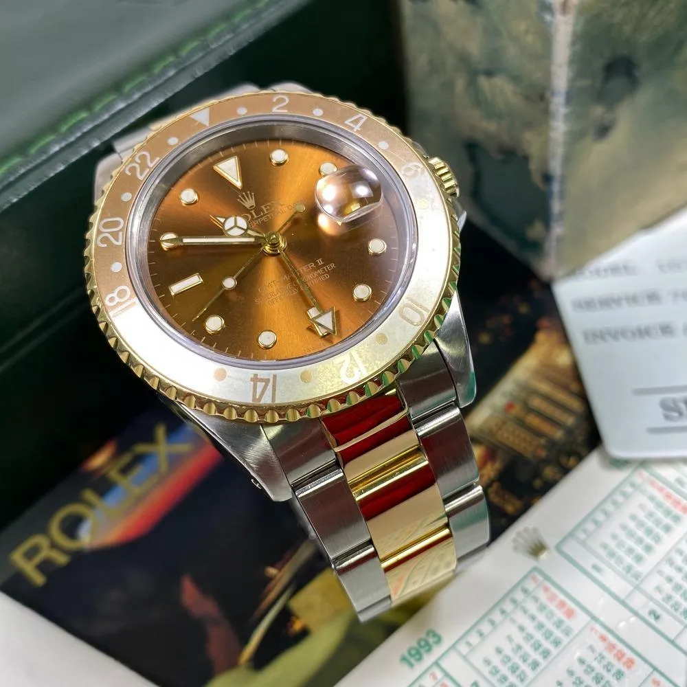 Rolex GMT Master II 16713 Rootbeer (1994-N)