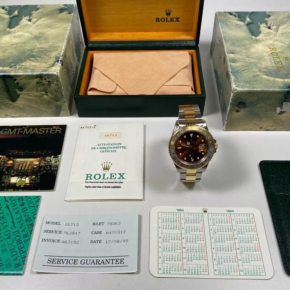 Rolex GMT Master II 16713 Rootbeer (1994-N)