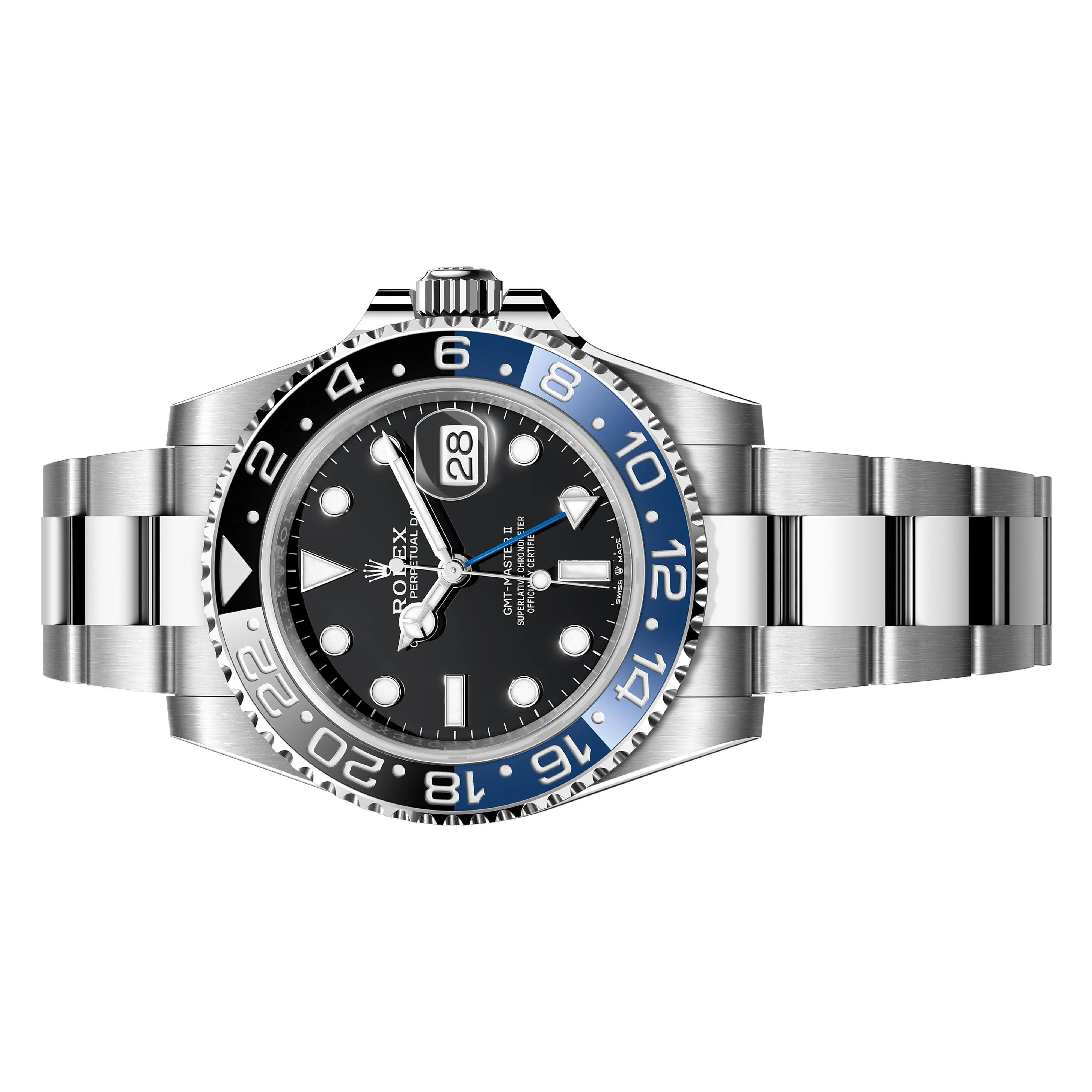 Rolex GMT-Master II Batman 40mm 126710BLNR-0003 Black Dial, Unworn 2024