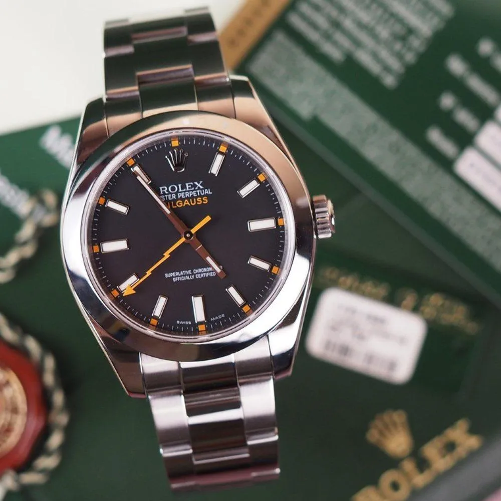 Rolex Milgauss 116400 - Black Dial