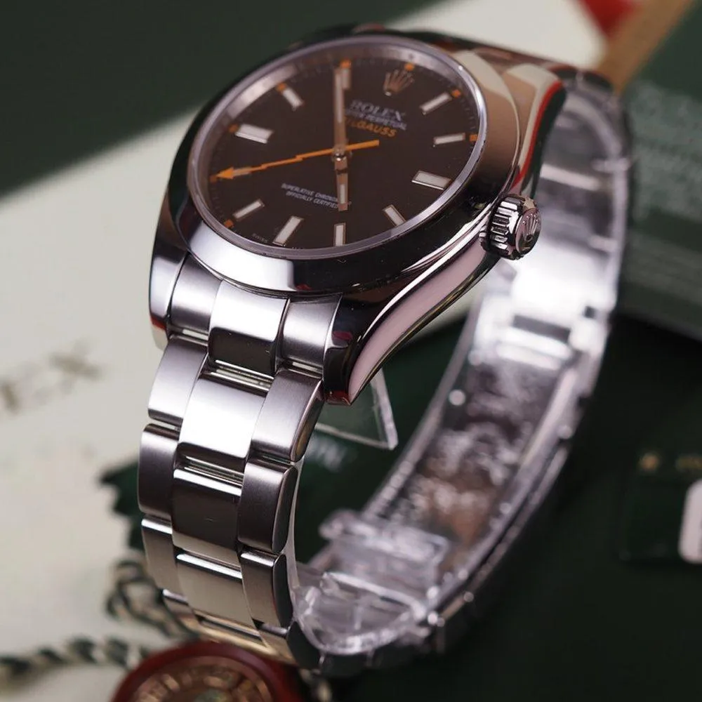Rolex Milgauss 116400 - Black Dial
