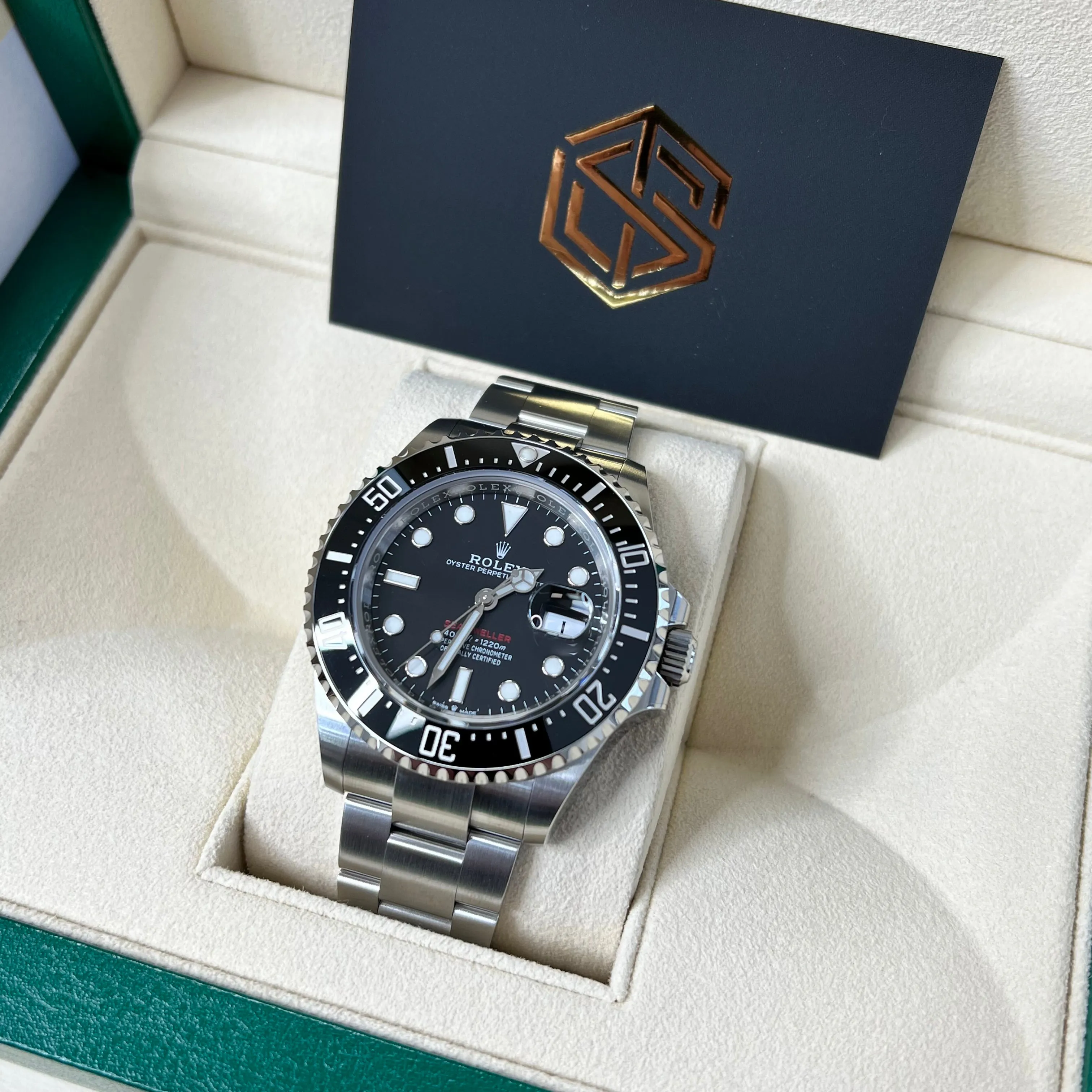 Rolex Sea-Dweller 126600 50th Anniversary Red Writing 2022 Unworn Full Set Watch